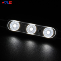 Module d'injection SMD 3 LED 2W blanc SMD2835 certifié IP67 ROHS avec garantie de 5 ans pour enseignes lumineuses publicitaires