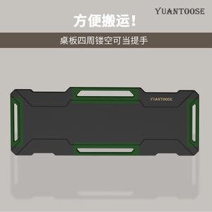 Table pliante d'extérieur Yuantoose 80x29x73cm, rectangulaire, portable, légère, multifonctionnelle, table de camping - Product Image 4