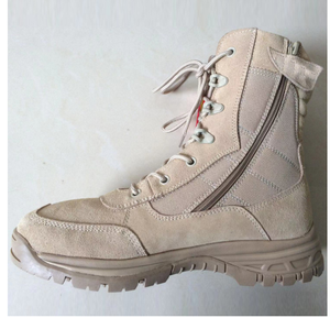 DFT0214 Bottes tactiques robustes pour hommes, respirantes avec fermetures éclair latérales, bottes tactiques camouflage - Product Image 5