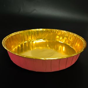 ถาดพายขนาดเล็ก4นิ้วถาดอบขนมแม่พิม<span class=keywords><strong>พ</strong></span>์กระดาษสำหรับใช้ในเตาอบไมโครเวฟปลอดภัยเครื่องมือทำ<span class=keywords><strong>เค้ก</strong></span> - Product Image 4