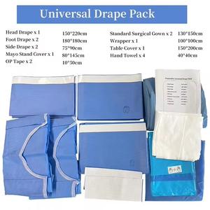 Kit Cirúrgico Universal / Pacote Universal Básico / Drapeado para Cabeça / Pacote de Drapeado para Angiografia - Product Image 2