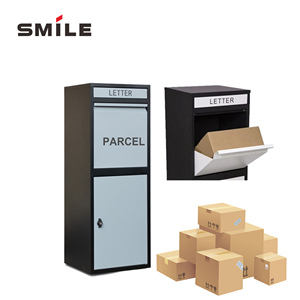 Boîte à colis extérieure en métal Express avec système antivol, capacité 100L, design autoportant - Product Image 4