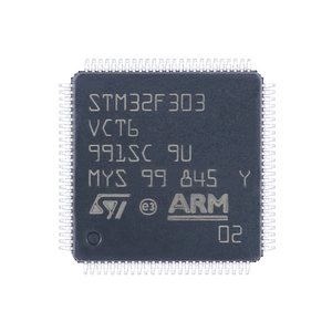 ไมโครคอนโทรลเลอร์ HXC STM32F303VCT6 ARM Cortex-M4 32บิต 72MHz FPU หน่วยความจำแฟลช 256KB หน่วยความจำแรม 40KB แบบ LQFP100 สำหรับควบคุมอุตสาหกรรมและขับเคลื่อนมอเตอร์ - Product Image 1
