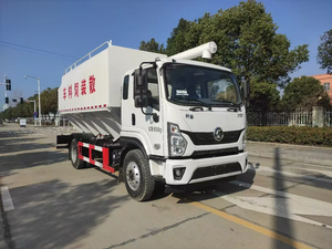 รถบรรทุกอาหารสัตว์สำหรับขาย Dongfeng ขนาดใหญ่ Dolica 8X4 16m3 รถบรรทุกขนส่งอาหารสัตว์แบบเป็นปริมาณมาก - Product Image 6