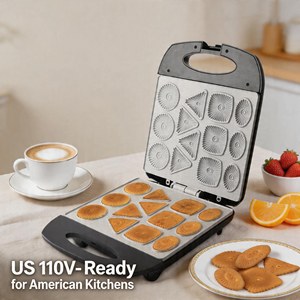 YC-59 Appareil Électrique 3-en-1 et 5-en-1 pour Sandwichs, Gaufres, Crêpes, Donuts et Gâteaux, Grille-pain Antiadhésif pour le Petit-déjeuner à Domicile - Product Image 2