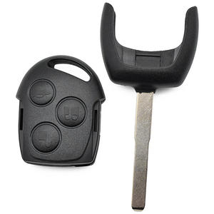 Carcasa de llave remota de 3 botones con espacio para llave virgen, repuesto para llaves de vivienda - Product Image 5