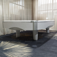 Table de billard de style américain de qualité commerciale, robuste, 8 pieds, 9 pieds, pour bar, club, tournoi