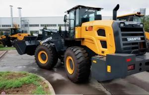 ระบบควบคุมอัตโนมัติ รถตักล้อยาง Shantui L60-G รถตักล้อยางแบบใหม่พร้อมเครื่องยนต์ Weichai และชิ้นส่วนหลัก - Product Image 4