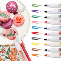 Vente d'usine Stylo marqueur alimentaire Princess pour stylos marqueurs comestibles Décoration de gâteaux Stylo d'art