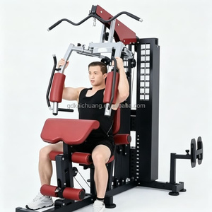 Appareil de fitness multifonctionnel pour usage domestique, station individuelle d'entraînement de force, équipé d'une presse à jambes pour un entraînement corporel régulier - Product Image 4