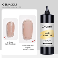 Gel UV en poudre en gros 1kg, couche isolante supérieure, sans HEMA, sans TPO, finition mate sans essuyage, pour ongles magnétiques français DIY, gel de construction
