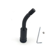 Palanca de Cambios AUSO de 5 Pulgadas con Extensión Curva para VW T4 T25 1985-2003, Palanca de Cambios Corta JDM
