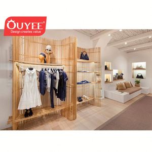 Fashion Cloth Display Furniture Jeans Display <b>Shelf</b> / Jeans <b>Shelf</b> Display / Garment Rack Shirt <b>Shelves</b> for Clothes Shop - Product Image 3