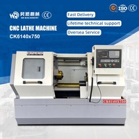 Torno CNC de Alta Precisión CK6140 para Procesamiento de Metal, Directo de Fábrica ShanDong HR