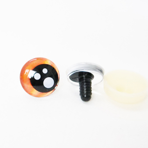 <span class=keywords><strong>Yeux</strong></span> 3D <span class=keywords><strong>de</strong></span> 25 mm en résine transparente avec motif imprimé, <span class=keywords><strong>yeux</strong></span> <span class=keywords><strong>de</strong></span> <span class=keywords><strong>sécurité</strong></span> stéréoscopiques excentriques pour ours en peluche et jouets en peluche - Product Image 5
