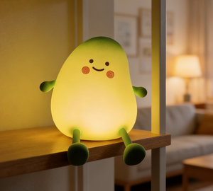 Mango Silicone Night <b>Light</b> USB Rechargeable LED Kids Bedroom Lamp Warm <b>Light</b> Dimmable Tap Control Nursery Lamp With <b>Timer</b> - Product Image 1
