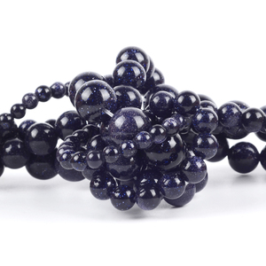 <span class=keywords><strong>Perles</strong></span> AsVrai U en pierre naturelle <span class=keywords><strong>de</strong></span> sable bleu, lisses et rondes, <span class=keywords><strong>pour</strong></span> la fabrication <span class=keywords><strong>de</strong></span> <span class=keywords><strong>bijoux</strong></span>, <span class=keywords><strong>fournisseur</strong></span> <span class=keywords><strong>de</strong></span> breloques DIY <span class=keywords><strong>pour</strong></span> bracelets, 15'' multi-tailles - Product Image 6