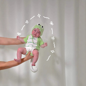 Ropa <span class=keywords><strong>de</strong></span> escalada <span class=keywords><strong>de</strong></span> verano Estilo Instagram Ropa <span class=keywords><strong>de</strong></span> bebé Bebé Serpiente <span class=keywords><strong>Ojos</strong></span> <span class=keywords><strong>grandes</strong></span> <span class=keywords><strong>Mono</strong></span> verde - Product Image 4