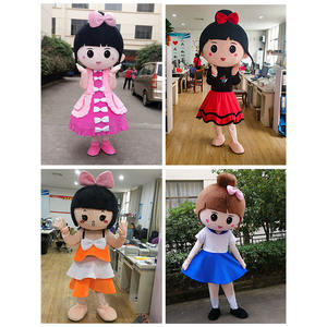 Uyeahカスタム高品質大人女の子漫画マスコット衣装女の子セクシー女性キャラクターウォーキングコスプレハロウィンパーティー - Product Image 1