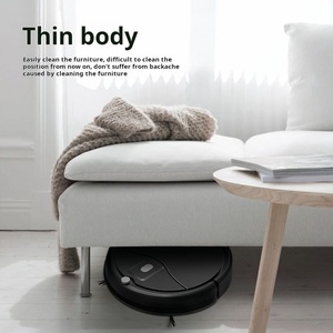 Robot Vacuum Cleaner Battery Powered Plastic Body Edge Cleaning Sweeping and <b>Mopping</b> Household Use - Product Image 4