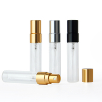 Flacon pulvérisateur de parfum vide personnalisé en verre de 2 ml, 3 ml, 5 ml, 10 ml avec boîte d'emballage, flacon d'échantillon de parfum, flacon testeur de parfum