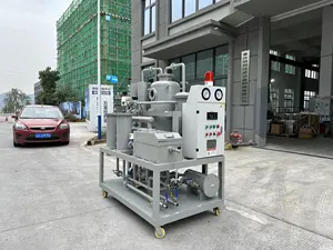 Gebruikte Olie Filtratie Apparatuur Vacuüm Smeermiddel Olie Zuiveringsinstallatie Gebruikte Olie Terugwinning Machine