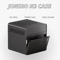 Serveur NAS Mini-ITX JONSBO tout-en-un, boîtier portable en alliage d'aluminium, 5 disques durs remplaçables à chaud, tour moyenne, en stock