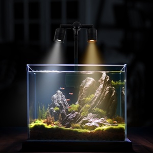 Lumière LED pour <span class=keywords><strong>aquarium</strong></span>, spectre complet, pour eau douce et marine, cycle 24/7 - Product Image 1
