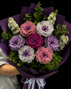 Fiori Artificiali Decorativi Premium Fatti a Mano con Perline a Forma di Papavero, Anemone e Peonia per Centrotavola Matrimoniale, Bouquet da Sposa, Fiorista - Product Image 1