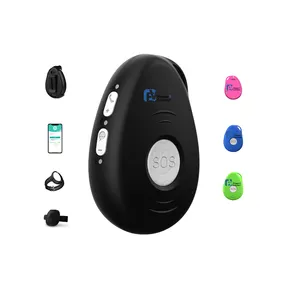 Eview Wireless 4G VOLTE Elderly Home Emergency Alarm Security System with Panic Button and No Distance Limited GPS Tracking