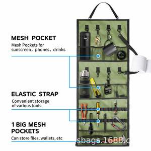Bolsa de Almacenamiento Colgante para Camping, Multiusos, de Poliéster, Disponible en Stock - Product Image 3