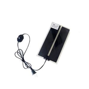 2022 Nieuwe Aankomst Warmte Mat 15X28Cm 7W Reptiel Broeder Incubator Huisdier Verwarming Pad Aquaria & Accessoires Plastic Zwart 110V-120V - Product Image 1