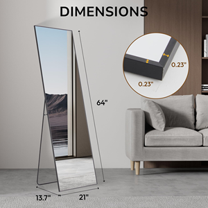 Miroir mural flexible incassable auto-adhésif sans verre pour la décoration intérieure, idéal pour la salle de bain et le maquillage - Product Image 5