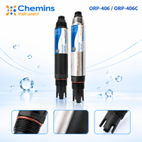 Chemins Industrial ORP-406 Sensor ORP Online POM 316L ORP-406C POM ABS Elektroda Platinum RS485 Modbus IP68