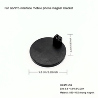 Accessoires de support de caméra Support magnétique de téléphone portable avec MagneticRing Diamètre 2.28 pouces