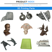 Prototypes de chaussures professionnelles Pièces en résine plastique personnalisées Service d'impression 3D SLA