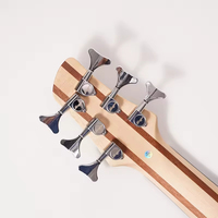 Guitare basse électrique 6 cordes en stock, vente en gros d'usine, manche en érable canadien, corps en frêne - Personnalisable pour les commandes OEM/en gros