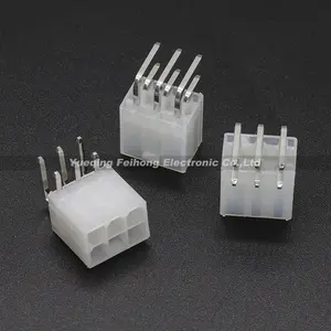 5569-6WAN 6 pin wire to board connector 4.2mm pitch connector wafer with 90 degree