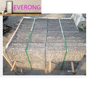 <span class=keywords><strong>Palissade</strong></span> de granit gris foncé <span class=keywords><strong>noir</strong></span> G654 de finition cueillie d'ananas naturel de qualité personnalisée pour paysage de jardin - Product Image 4