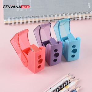 Chất Lượng Cao Bút Chì Mài G-2198 Hình Dạng Độc Đáo Lưỡi Mạnh Mẽ Ba Lỗ Thiết Kế Bút Chì Mài Cho Sinh Viên - Product Image 2