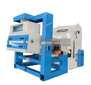 Vibration Cleaner Used For Oat Sunflower Sesame Cleaning Seed Processing Machine