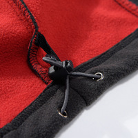 OEM ODM Individuelles Logo Unisex Klassische Polartec Softshell Winter Outdoor Fleecejacke mit durchgehendem Reißverschluss für Herren