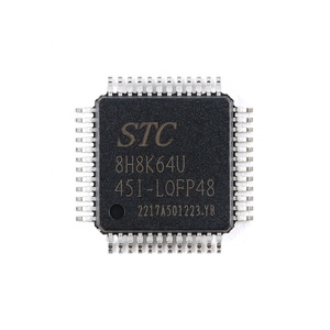 Servicio de Soporte BOM, Microcontrolador STC8H8K64U STC8H8K64U-45I, Chip Controlador MCU IC STC8H8K64U-45I-LQFP48 - Product Image 1