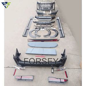 Kit de Carrocería Diseño LM350 2024 para Hiace 2019-2023, Novedad 2024, Parachoques de Coche <span class=keywords><strong>Kaiser</strong></span> Crown, Luces LED, Alerón, Kit de Carrocería - Product Image 4