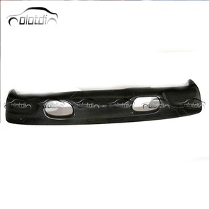 MVR Style Carbon Fins Spoiler Wing <b>Splitter</b> Flap Rear Bumper Lip Diffuser for BMW E46 M3 Body Kits - Product Image 2