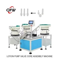 Machine d'assemblage d'automatisation QFW pour machine d'assemblage d'actionneur pour ligne de production de bouchons d'aérosol