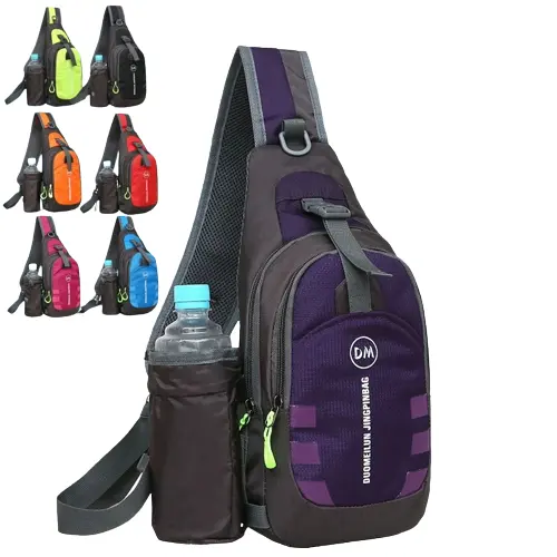 Bolso de moda para hombre y mujer, cinturón deportivo, riñonera, bolso de hombro, soporte para botella de agua, bolsa para correr, trotar, senderismo