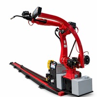 Robot de Soldadura Montado sobre Rieles para Todas las Posiciones, Motor Servo de 1kW para Torres Eólicas y Fabricación de Metales Pesados, Uso en Fábrica