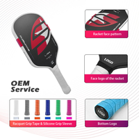 Raquette de pickleball SK Same Style Professional Custom Carbon Fiber Gen 5 Foam Filled Boomstick Hexgrit Outdoor
