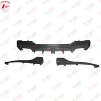 Diffuseur arrière en Fiber de carbone sèche G22 Z-ART pour BMW G22 lèvre arrière en Fiber de carbone sèche pour tous les nouveaux 4 coupés 2020 +